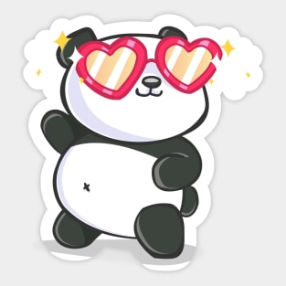 Fabulous Panda Sticker